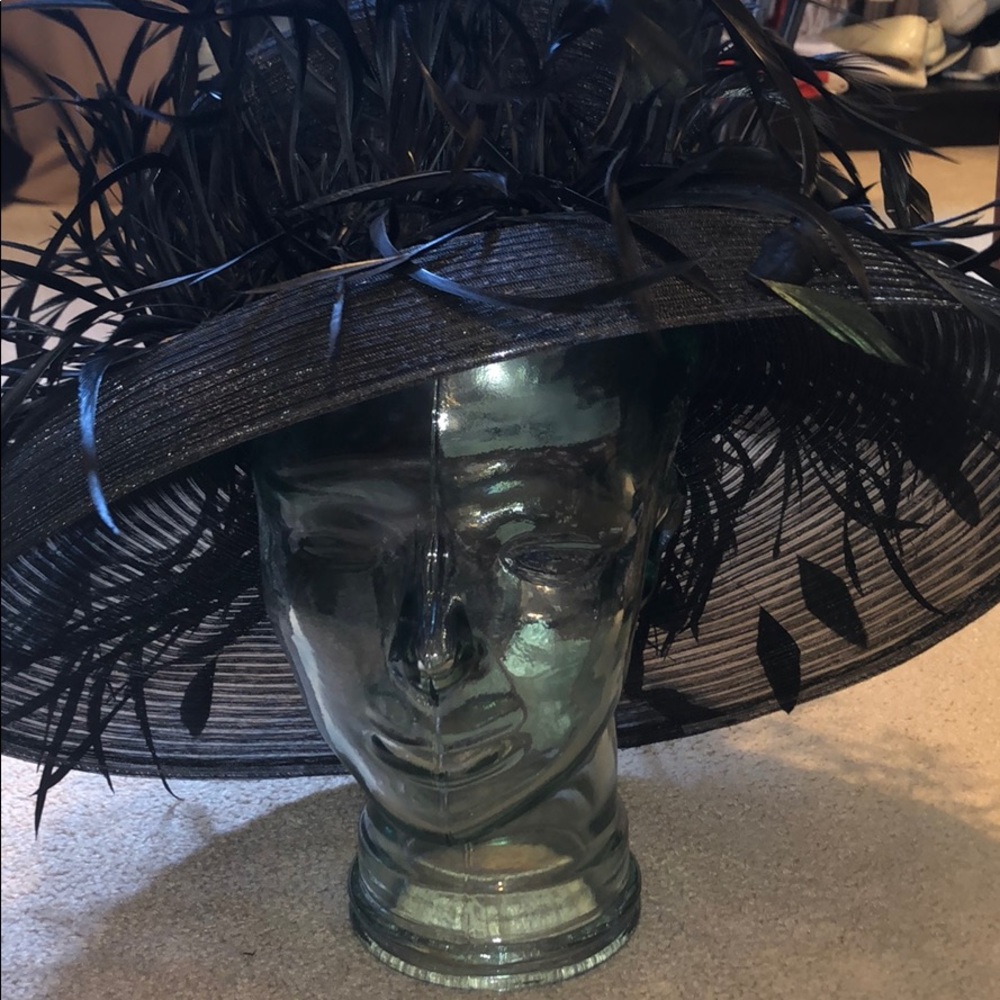 Beautiful Feathered Church Hat